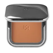 Bronzery i konturowanie twarzy - KIKO Milano Flawless Fusion Bronzer Powder puder brązujący gwarantujący równomierny efekt 03 Cinnamon 12g - miniaturka - grafika 1