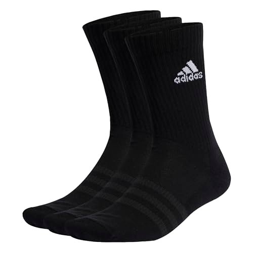 adidas Unisex dziecięce skarpety z amortyzacją, 3 pary skarpet (3 sztuki)