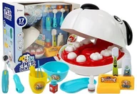 Zabawy w naśladowanie dorosłych - LEANToys Zestaw Małego Lekarza Dentysty Pies Szczoteczka Wyciskana Pasta do Zębów Dentysta 7609 - miniaturka - grafika 1