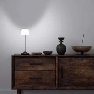 Näve Lampa stołowa solarna LED Emmi CCT ładowana, biała - Lampy stojące - miniaturka - grafika 2