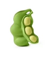 Kosmetyczki, organizery i kuferki - Gryzak-zabawka Zielona fasolka sojowa Keiko - miniaturka - grafika 1