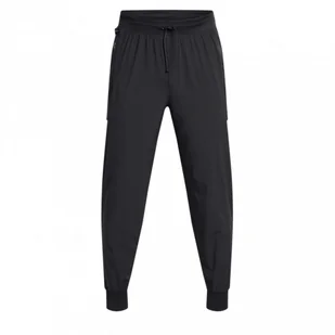 Męskie spodnie do biegania Under Armour UA Trail Run Pants - czarne - Spodnie męskie - miniaturka - grafika 1