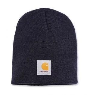 Czapki damskie - Czapka Carhartt Acrylic Knit Hat navy - grafika 1