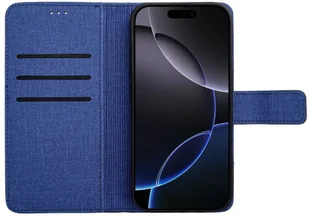 Kabura GOMMA Book do IPHONE 17 Air niebieski - Etui i futerały do telefonów - miniaturka - grafika 1