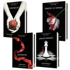 Fantasy - Zmierzch Tom 1 / Księżyc w nowiu Tom 2 / Zaćmienie Tom 3 / Przed świtem Tom 4 - miniaturka - grafika 1