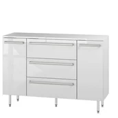 Szafki łazienkowe - Szafka Stojąca z Blatem ATHOS 120 cm ST - miniaturka - grafika 1