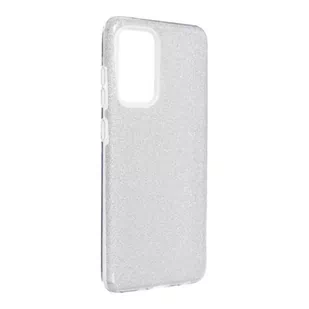 Forcell Futerał SHINING do SAMSUNG Galaxy A52 5G / A52 LTE ( 4G ) transparent/róż - Etui i futerały do telefonów - miniaturka - grafika 1