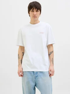 Jack & Jones Koszulka w kolorze białym - Koszulki męskie - miniaturka - grafika 1
