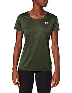 Lotto Damska koszulka Smart W Tee Pl, Zielony, M - Koszulki i topy damskie - miniaturka - grafika 1