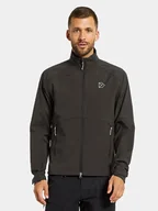 Kurtki i kamizelki sportowe męskie - Didriksons Kurtka funkcyjna "Lares" w kolorze czarnym - miniaturka - grafika 1