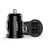Ładowarki samochodowe - Aukey Ładowarka samochodowa 2xUSB AiPower 4.8A 24W CC-S1 601629299747 - miniaturka - grafika 1
