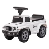 Jeździki dla dzieci - Jeździk SUN BABY Jeep Rubicon Gladiator Biały - miniaturka - grafika 1