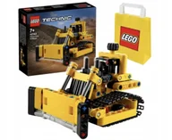 Klocki - LEGO TECHNICS 42163 CIĘŻKI BULDOŻER SPYCH KOPARKA POJAZD BUDOWA - miniaturka - grafika 1