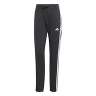 Spodnie damskie - Damskie Spodnie ADIDAS W 3S FT CF PT JD5302 – Czarny - miniaturka - grafika 1