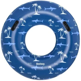 Koło do pływania niebieskie 119cm - Bestway - Kolorowanki, wyklejanki - miniaturka - grafika 1