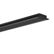 Akcesoria do oświetlenia - Profil aluminiowy do taśm LED czarny 2 m Kluś - miniaturka - grafika 1