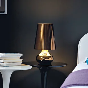 Kartell Cindy lampa stołowa LED, szary metallic - Lampy stojące - miniaturka - grafika 5