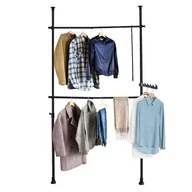 Wieszaki i stojaki - SoBuy Wieszaki do garderoby Garderoba szary FRG109-SCH - miniaturka - grafika 1