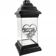 Lampiony i znicze - Znicz Kapliczka Dla Taty Z Sercem Na Dzień Taty Lampion Kochanemu Tacie - miniaturka - grafika 1