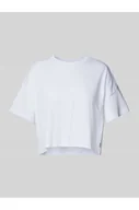 Koszulki i topy damskie - T-shirt krótki z detalem z logo model ALENA - Noisy May - miniaturka - grafika 1