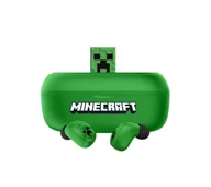 Słuchawki - OTL Technologies Minecraft Creeper 3D Character Collectible TWS Zielony - miniaturka - grafika 1