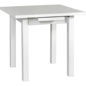 Stoły - Rozkładany stół Max VII – kwadratowy biały stół, który dostosuje się do Twoich potrzeb - miniaturka - grafika 1