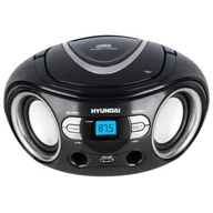 Radioodtwarzacze - Hyundai TRC 533 AU3BS Czarny/Srebrny - miniaturka - grafika 1