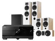 Kino domowe - Yamaha RX-A4A (czarny) + Diva 5 (dąb) +Diva 3 (dąb) + Diva 7 (dąb) + Basso 880 (czarny) - miniaturka - grafika 1