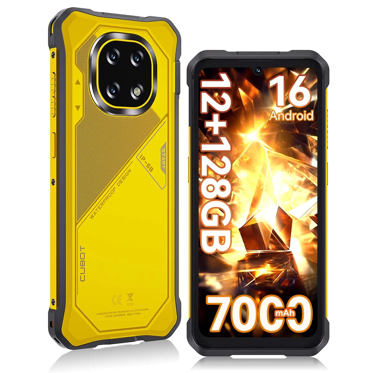 Cubot King Kong ES 5 4G 12/128GB Żółty