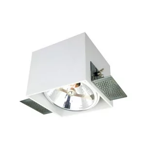 Light Prestige Corleto lampa sufitowa 1-punktowa do zabudowy LP-9S22/1R WH LP-9S22/1R WH - Oprawy, klosze i abażury - miniaturka - grafika 1