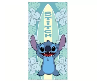 Ręcznik kąpielowy plażowy STITCH 70x140 bawełna 320gsm - Okrycia kąpielowe dla dzieci - miniaturka - grafika 1