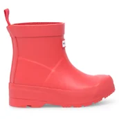 Buty dla chłopców - Kalosze Hunter HFC-04 Czerwony - miniaturka - grafika 1