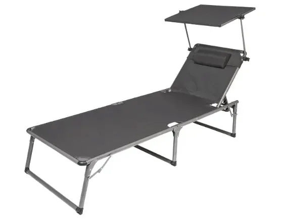Leżak aluminium wielokolorowy Livarno Home
