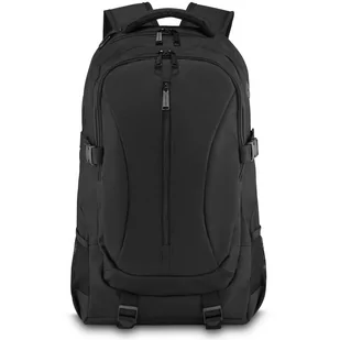 Duży plecak męski czarny sportowy szkolny z miejscem na laptopa 17” ZAGATTO ZG867 - Plecaki szkolne i tornistry Duży plecak męski czarny sportowy szkolny z miejscem na laptopa 17” ZAGATTO ZG867 - Plecaki szkolne i tornistry - miniaturka - grafika 1