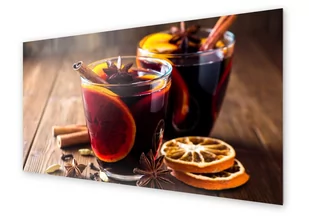 Panel kuchenny HOMEPRINT Grzane wino z pomarańczą 120x60 cm - Dekoracje domu Panel kuchenny HOMEPRINT Grzane wino z pomarańczą 120x60 cm - Dekoracje domu - miniaturka - grafika 1