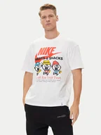 Koszulki męskie - Nike T-Shirt HJ0754 Biały Regular Fit - miniaturka - grafika 1