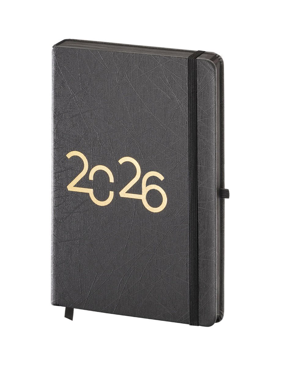 Kalendarz 2026 Black Gold A5 DNS