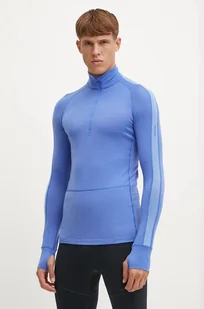 Icebreaker longsleeve funkcyjny Merino 200 ZoneKnit kolor niebieski IBBA56H902D1 - Bielizna sportowa męska - miniaturka - grafika 1