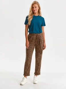 Spodnie damskie brązowe - SSP4138CA spodnie 7/8 - TOP SECRET - Odzieżowy sklep internetowy TOP SECRET - Spodnie damskie Spodnie damskie brązowe - SSP4138CA spodnie 7/8 - TOP SECRET - Odzieżowy sklep internetowy TOP SECRET - Spodnie damskie - miniaturka - grafika 1