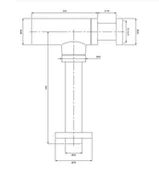 Syfony - Omnires Syfon umywalkowy ozdobny miedź szczotkowana A186CPB - odbiór osobisty: Kraków, Świebodzin - miniaturka - grafika 1