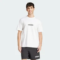 Koszulki sportowe damskie - Koszulka Essentials Linear Single - miniaturka - grafika 1