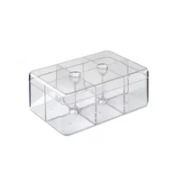 Pojemniki kuchenne - MEPAL Rosti Mepal 106815053100 Tee pudełko prostokątne SAN przezroczysty 21,7 x 14,8 x 8,5 cm 106815053100 - miniaturka - grafika 1