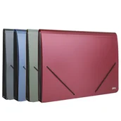 Teczki i skoroszyty - Teczka z gumką organizer Deli A4 13-przegródek różne kolory - miniaturka - grafika 1