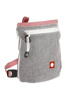 Woreczek na magnezję Ocun Dusty Eco + Belt - grey/red - Sprzęt wspinaczkowy Woreczek na magnezję Ocun Dusty Eco + Belt - grey/red - Sprzęt wspinaczkowy - miniaturka - grafika 1