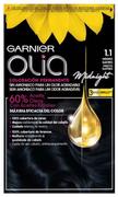 Farby do włosów i szampony koloryzujące - Farba kremowa bez utleniacza Garnier Olia Permanent Coloring 1.10 Black Sapphire 60 ml (3600542306997) - miniaturka - grafika 1