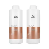 Szampony do włosów - WELLA PROFESSIONALS, FUSION, Intense Repair Zestaw szampon 1000ml + odżywka 1000ml, 2 szt. - miniaturka - grafika 1