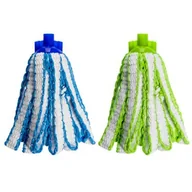 Miotły, szufle, mopy - Zapas mop praktyczna mikrofibra paskowy - miniaturka - grafika 1