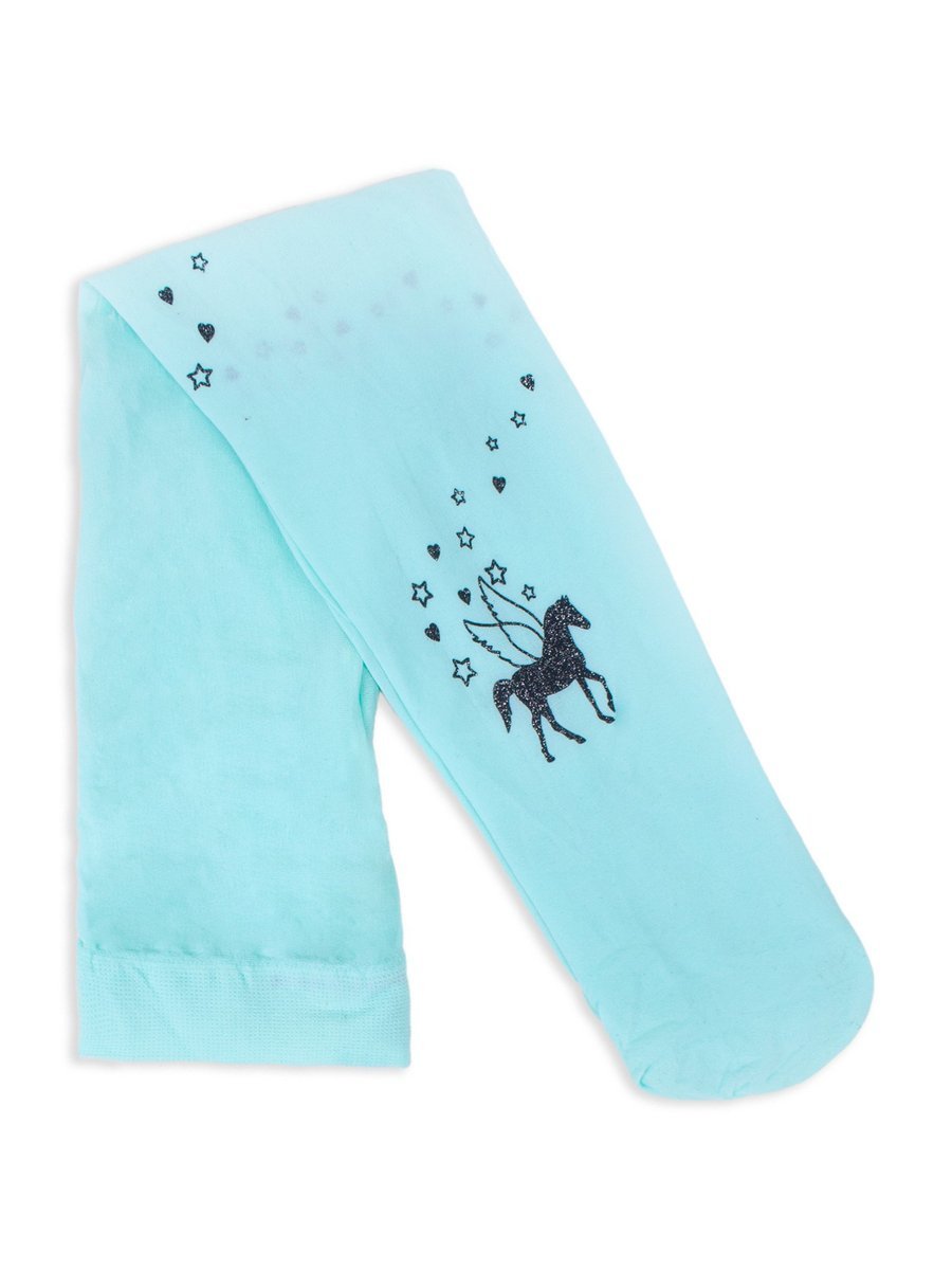 Rajstopy dziecięce, Mikrofibra Miętowe Pegaz 20 DEN, 92-98