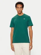 Koszulki męskie - Fila T-Shirt Berloz FAM0340 Zielony Regular Fit - miniaturka - grafika 1