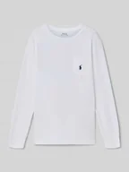 Koszulki dla chłopców - Bluzka z długim rękawem o kroju regular fit z mieszanki dżerseju i bawełny - miniaturka - grafika 1